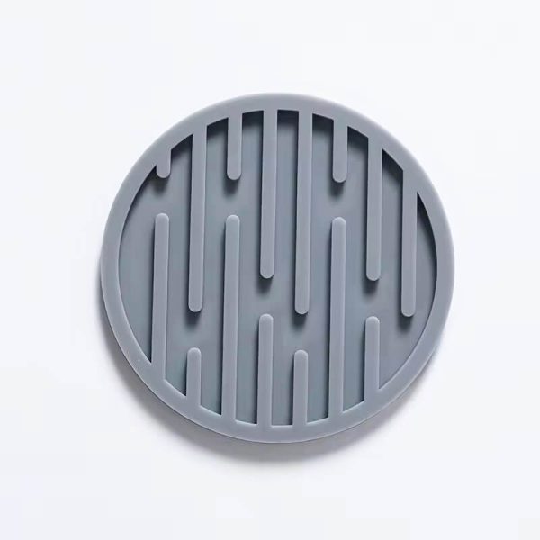 10cm Silicone Coaster Round Heat Resistant Rubber Coffee Cup Mat Tea Drink Mug Glass Beverage Holder Pad Decor Table Mat - Image 3