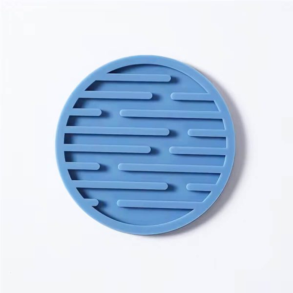 10cm Silicone Coaster Round Heat Resistant Rubber Coffee Cup Mat Tea Drink Mug Glass Beverage Holder Pad Decor Table Mat - Image 2