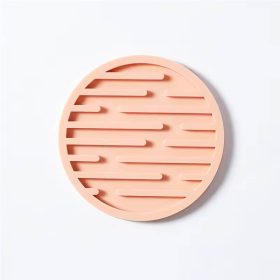 10cm Silicone Coaster Round Heat Resistant Rubber Coffee Cup Mat Tea Drink Mug Glass Beverage Holder Pad Decor Table Mat