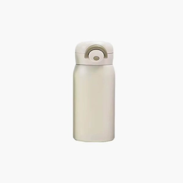 304 Stainless Steel Mini Thermos Cup Portable Small Capacity Pop-up Lock Mug 220320ml Vacuum Flask Gift - Image 2