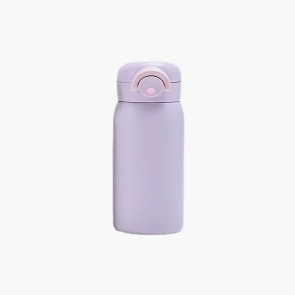 304 Stainless Steel Mini Thermos Cup Portable Small Capacity Pop-up Lock Mug 220320ml Vacuum Flask Gift - Image 3