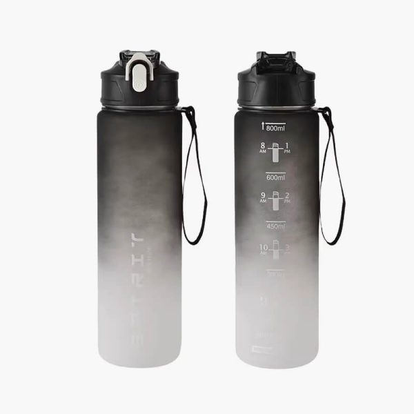 800ml28oz Large Capacity Sports Water Bottle Leak Proof Colorful Plastic Cup Drinking Outdoor Travel Portable Gym Fitness Jugs - Image 3