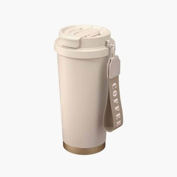 J0MC Fashion Water Bottle 316Stainless Steel Travel Cup Insulated Drinkware Portable Coffee Cup for Sport Office School Use - Image 2