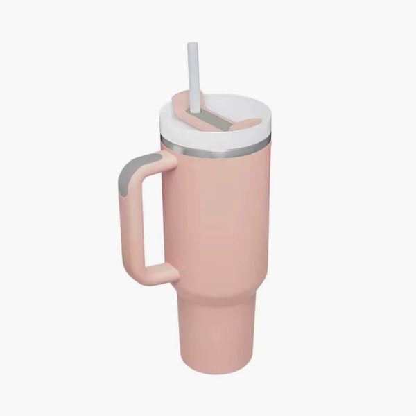 The Big capacity Tumbler Bay Leaf Soft Matte 40 OZ Customized Your logo - Image 2